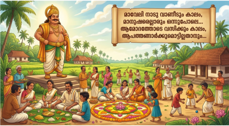 ഓണം: ഐശ്വര്യത്തിന്റെയും സമൃദ്ധിയുടെയും ഒരുമയുടെയും ഉത്സവം